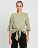Veronica Tie Front Top